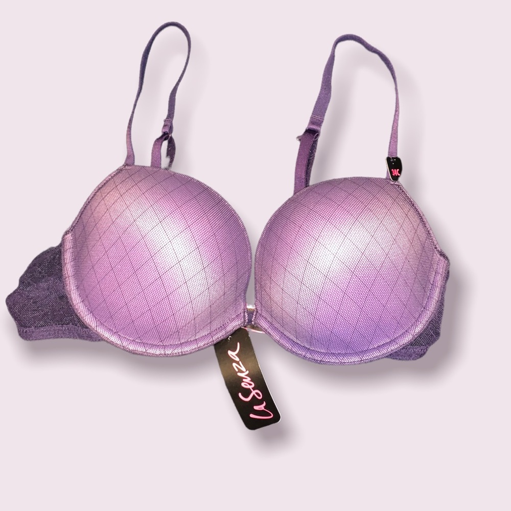 Purple lasenza bra